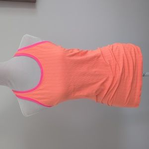 Victoria's Secret Sport  Tank Racer Back Bright Orange Pink size Medium